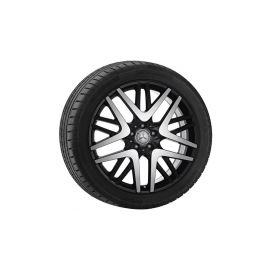 5-Y-spoke wheel, Behes, 50.8 cm (20 inch), S-Class/ CL, 255/35 R20/, black, B66474529 buy in USA