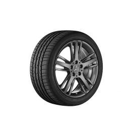 5 triple-spoke wheel, 45.7 cm (18 inch), CLA/ B-Class/ A-Class, 225/40 R18/, tremolit-metallic, A24640120027X28 buy in USA