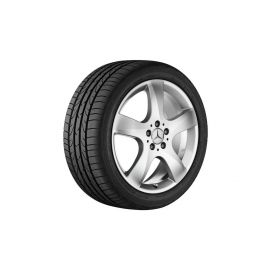 5-spoke wheel, 48.3 cm (19-inch), R-Class, 255/50 R19/, titanium silver, B66471835 buy in USA