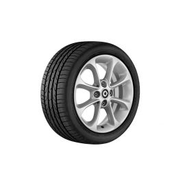 8-spoke alloy wheel, 38.1 cm (15-inch), smart, 185/60 R15/, vanadium silver, A4534014000 buy in USA