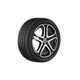 5-twin-spoke wheel, 45.7 cm (18-inch), high-sheen, CLS, 285/35 R18/, black, A21840124027X23 buy in USA