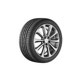 10-spoke wheel, 48.3 cm (19-inch), high-sheen, C-Class, 245/35 R19/, gray Himalaya, A20540130007X21 buy in USA