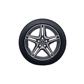 AMG 5-twin-spoke wheel, 45.7 cm (18-inch), high-sheen, C-Class, 245/40 R18/, tremolit-metallic, A20540196007X44 buy in USA