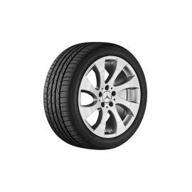 8-spoke wheel, 45.7 cm (18-inch), CLS, 245/40 R18/, titanium silver, B66474562 buy in USA