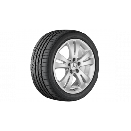 5-twin-spoke wheel, 43.2 cm (17 inch), C-Class, 225/45 R17/, titanium silver, A20440104029765 buy in USA