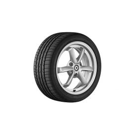 3-spoke alloy wheel, Design 9, 38.1 cm (15-inch), smart, 195/50 R15/, titanium silver, A4514013602CA4L buy in USA