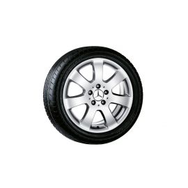 7-spoke wheel, 43.2 cm (17 inch), R-Class/ M-GLE-Class, 235/65 R17/, titanium silver, B66474247 buy in USA