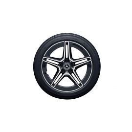 AMG 5-twin-spoke wheel, 48.3 cm (19-inch), high-sheen, CLS, 245/40 R19/, black, A25740130007X23 buy in USA