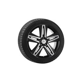 5-twin-spoke wheel, Merem, 50.8 cm (20-inch), high-sheen, GL-GLS/ M-GLE-Class, 265/45 R20/, black, B66474566 buy in USA