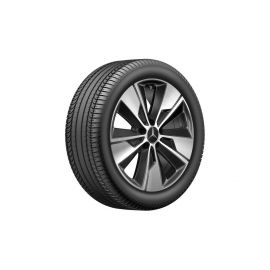 5-spoke wheel, 45.7 cm (18-inch), high-sheen, Aero, V-Class/EQV/Vito/eVito, 245/45 R18/, black, A44740155007X23 buy in USA