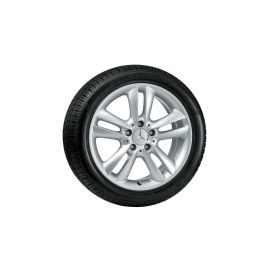 5-twin-spoke wheel, 43.2 cm (17 inch), CLK, 225/45 R17/, titanium silver, B66474268 buy in USA