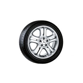 5-twin-spoke wheel, 45.7 cm (18-inch), M-GLE-Class, 255/55 R18/, titanium silver, B66474287 buy in USA