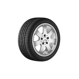 7-spoke wheel, 40.6 cm (16 inch), E-Class, 205/60 R16/, titanium silver, B66474354 buy in USA