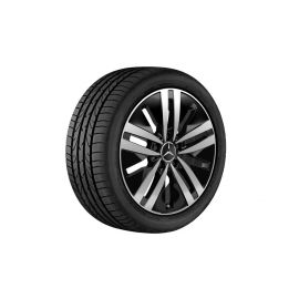 5-twin-spoke wheel, Aero, 43.2 cm (17-inch), high-sheen, (CLA/ B-Class/ A-Class among others), 205/55 R17/, black, A17740102007X23 buy in USA