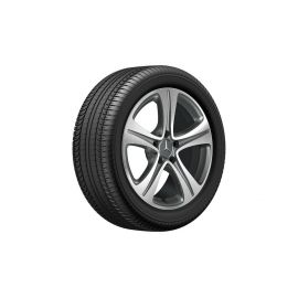 5-spoke wheel, 43.2 cm (17-inch), high-sheen, C-Class, 225/50 R17/, gray Himalaya, A20540111017X21 buy in USA