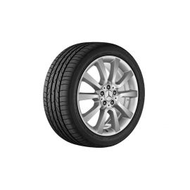 5-twin-spoke wheel, 48.3 cm (19-inch), M-GLE-Class, 255/50 R19/, titanium silver, B66474584 buy in USA