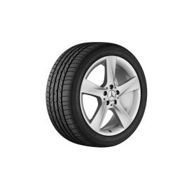 5-spoke wheel, 48.3 cm (19-inch), M-GLE-Class, 255/50 R19/, titanium silver, A16640102029765 buy in USA