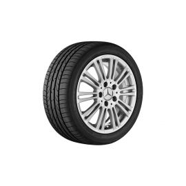 10-twin-spoke wheel, 40.6 cm (16 inch), A-Class, 195/55 R16/, titanium silver, B66474490 buy in USA