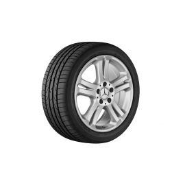 5-twin-spoke wheel, Almach, 43.2 cm (17 inch), S-Class/ CL, 235/55 R17/, sterling silver, B66474316 buy in USA