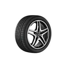 AMG 5-twin-spoke wheel, 53.3 cm (21-inch), high-sheen, M-GLE-Class, 265/40 R21/, black, A16640137007X23 buy in USA