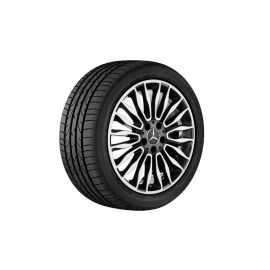 10-twin-spoke wheel, 45.7 cm (18-inch), high-sheen, V-Class/EQV/Vito/eVito, 245/45 R18/, black, A44740137007X23 buy in USA