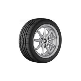 9-spoke alloy wheel, Design 2, 38.1 cm (15-inch), smart, 175/55 R15/, titanium silver, A4514011502CA4L buy in USA