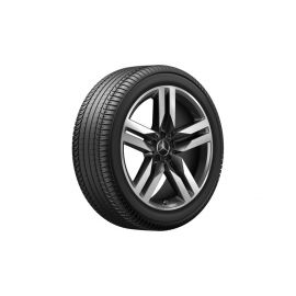 5-twin-spoke wheel, 50.8 cm (20-inch), high-sheen, GLC/ E-Class, 255/45 R20/, black, A25340151007X23 buy in USA