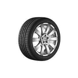 10-spoke wheel, 48.3 cm (19-inch), GLK, 235/50 R19/, titanium silver, A20440115029765 buy in USA