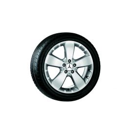 5-spoke wheel, 45.7 cm (18-inch), M-GLE-Class, 255/55 R18/, titanium silver, B66474288 buy in USA