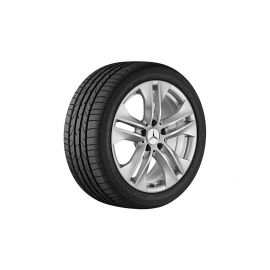 5-twin-spoke wheel, 43.2 cm (17-inch), E-Class, 255/40 R17/, titanium silver, A20740103029765 buy in USA