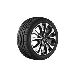 10-spoke wheel, 50.8 cm (20 inch), high-sheen, GL-GLS, 275/50 R20/, black, A16640128027X23 buy in USA