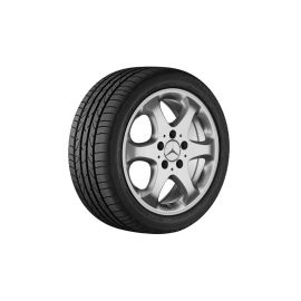 6-hole wheel, Fidis, 40.6 cm (16 inch), E-Class, 225/55 R16/, sterling silver, B66471733 buy in USA