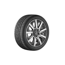 9-spoke wheel, 43.2 cm (17 inch), high-sheen, S-Class, 245/55 R17/, tremolit-metallic, A22240108027X44 buy in USA