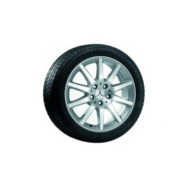 5-spoke wheel, 43.2 cm (17 inch), CLK, 245/40 R17/, titanium silver, B66474504 buy in USA