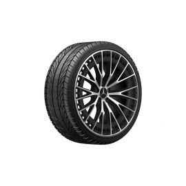 AMG Vielspeichen-Rad, 53,3 cm (21 Zoll), glanzgedreht, EQE, 265/35 R21/, schwarz matt, A29540129007X36 buy in USA