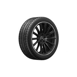 AMG multi-spoke wheel, 50.8 cm (20-inch), high-sheen rim flange, S-Class, 285/35 R20/, matt black, A22340116007X72 buy in USA