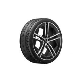 5-twin-spoke wheel, Aero, 53.3 cm (21-inch), high-sheen, EQE, 285/30 R21/, black, A29540115007X23 buy in USA