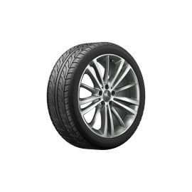 5-twin-spoke wheel, with additional spokes, 48.3 cm (19-inch), high-sheen, CLS, 275/35 R19/, gray Himalaya, A25740104007X21 buy in USA