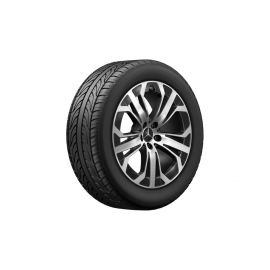 5-triple-spoke wheel, 48.3 cm (19-inch), high-sheen, GLC, 235/55 R19/, black, A25440156007X23 buy in USA