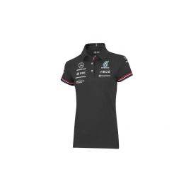 Ladies polo shirt, black, B67997760 buy in USA