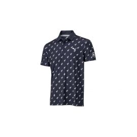 Mens golf polo shirt, navy, B66450585 buy in USA