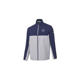 Mens golf windbreaker, gray / navy, B66450605 buy in USA