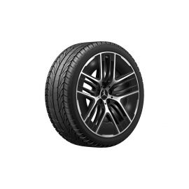 5-Y-spoke wheel, Aero, 53.3 cm (21-inch), high-sheen, with additional spokes, EQE, 265/40 R21/, black, A29440108007X23 buy in USA