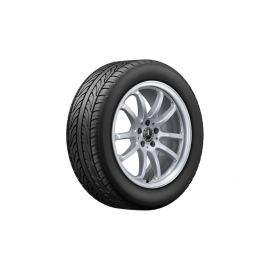 Multi-spoke wheel, 48.3 cm (19-inch), EQS, 235/55 R19/, vanadium silver, A29740122007X45 buy in USA