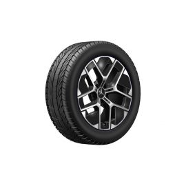 5-Y-spoke wheel, Aero, 45.7 cm (18-inch), high-sheen, GLC, 225/55 R18/, black, A21440129007X23 buy in USA