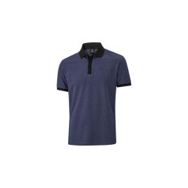 Mens polo shirt, gray / blue / black, B66959607 buy in USA