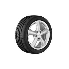 5-spoke wheel sterling silver, Continental, ContiSportContact 5 MO, 225/45 R17 91W, summer, Q44023111290A buy in USA