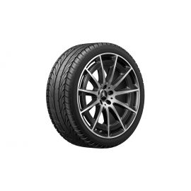 AMG multi-spoke wheel, black gloss turned, Continental, WinterContact TS 860 S MO1, 265/40 R21 105V, Winter, Q440141113260 buy in USA