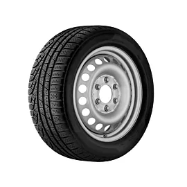 Steel wheel silver, Continental, VanContact Winter, 225/75 R16 121/120(122)R(L) C, Winter, Q440161110420 buy in USA