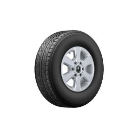 6-spoke wheel vanadium silver, Continental, ContiVanContact 200, 235/65 R16 121/119R C, summer, Q440291110180 buy in USA